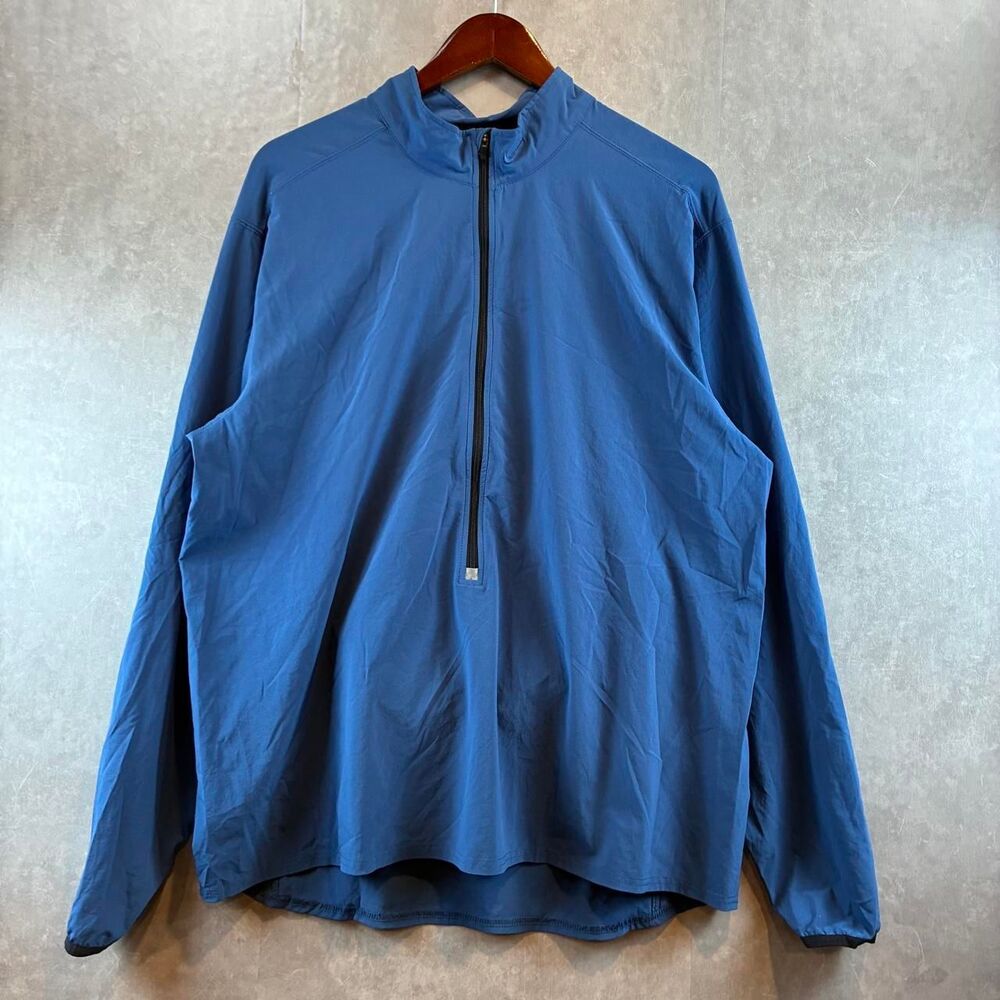 Nike Men's Blue and Navy Jacket
